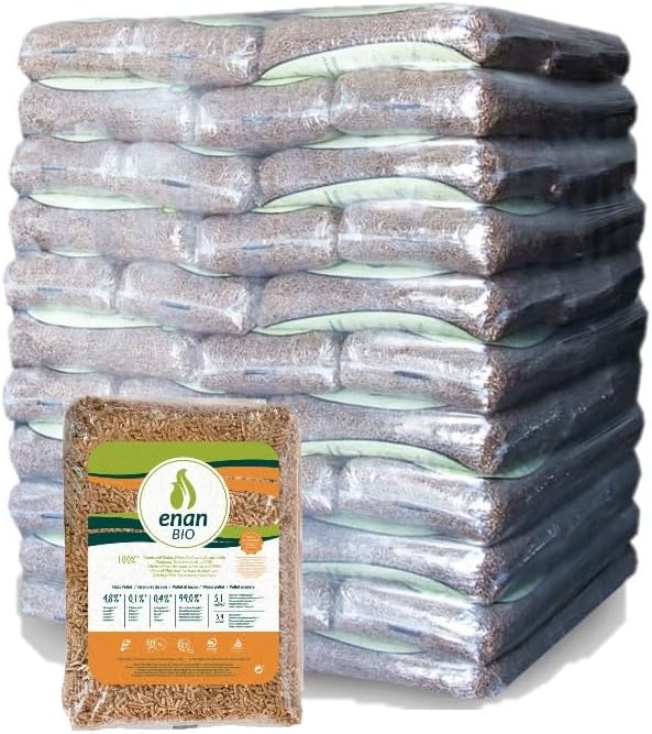 ENAN Bio – Pallet of 70 Pellets of 15 Kilos EN Plus A1 (1050 kg)